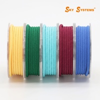 Fil de polyester SKY 2,5 mm pour bijoux, cordon de perlage 81 couleurs, accessoire pour bracelets tressés, colliers, création de lanières uniques