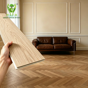 Suelo SPC de 8.0mm para Apartamentos de Diseño, Núcleo Rígido de 6.5mm con Acolchado IXPE de 1.5mm, Diseño de Madera - Product Image 1