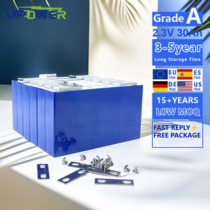 แบตเตอรี่ลิเธียมไททาเนต ULi Wholesale แบบชาร์จได้ 2.3V 30Ah LTO Prismatic Cell 10C 20C 25000 รอบการใช้งาน -20~60C สำหรับ EV พลังงานแสงอาทิตย์ - Product Image 1