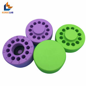 Contenedor de almacenamiento de enfriamiento de seguridad de celda de alcohol sin 12 pozos Equipo de laboratorio biológico - Product Image 2