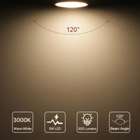 Gu10 Mr16 Gu5.3 Projecteur Ampoule Led Gu10 Ampoule Led Boîtier Lumière Led Down Spot Spot Plafond Spots Led