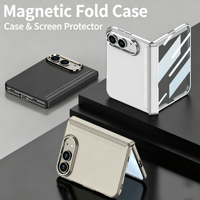 Étui de téléphone magnétique 2-en-1 avec béquille pour iPhone Duo, coque anti-chute