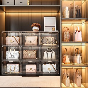 Rectangle Transparent PET Plastic Shoe <b>Storage</b> Shelving with Dustproof Design <b>for</b> Household Organization - Product Image 2