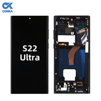 Écran tactile LCD noir OEM de haute qualité Conka, testé à 100 %, pour téléphones mobiles S20+ S21+ S22+, garantie 1 an