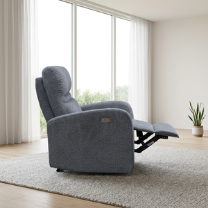 Modern Fabric Manual Recliner Chair Single Leisure Armchair Upholstered Accent <b>Sofa</b> for Living Room - Product Image 3