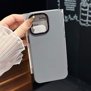 Coque de téléphone en silicone liquide compatible avec iPhone X à 15 Pro Max, cadre électro-plaqué, protection pour 14 Plus - Product Image 6