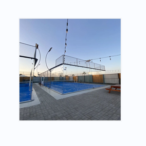 Poste de Acero Galvanizado con Recubrimiento en Polvo, Galvanizado en Caliente, para Cubierta de Cancha de Pádel, Techo, Valla, Proveedor de Fábrica, Cancha de Pádel Panorámica - Product Image 3