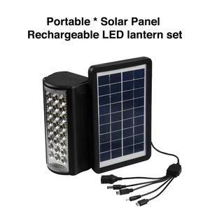 Солнечный фонарь для кемпинга перезаряжаемый светодиодный аварийный свет - Product Image 4