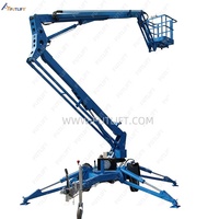Future Steel Spider Lift Crane avec 10m 16m 20m de hauteur de levage Nouveau approuvé Ce pour les industries de la restauration, de la vente au détail et de l'hôtellerie