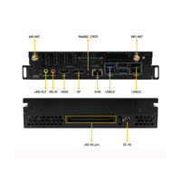 JWIPC Gömülü Linux Mini PC OPS I3/I5/I7 4K Endüstriyel Ofis Okul Beyaz Tahta İnteraktif Ekran Bilgisayarı