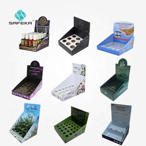 Tùy chỉnh sóng Board-up thư mục hiển thị hộp với dập nổi & Matt cán cho xe hơi nước hoa Countertop sử dụng - Product Image 6