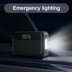 10000mAh 2000A numérique batterie de <span class=keywords><strong>voiture</strong></span> Booster 12V gaz Diesel saut démarreur 150psi compresseur d'air Portable pneu gonfleur pompe - Product Image 5