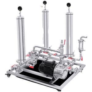 Machine de purification automatique à triple filtre pour whisky, vin blanc et spiritueux, en acier inoxydable, pour la maison - Product Image 1