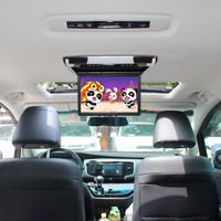 Moniteur de voiture TFT IPS super fin de 12,1 pouces, système de divertissement pour sièges arrière, lecteur MP5 USB HD, montage au plafond