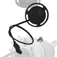Capteur d'angle absolu à disque magnétique ultra-mince à sortie analogique sinusoïdale et cosinusoidale pour moteurs électriques, conception compacte