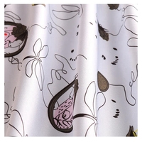 Hochwertiger 75D 100% Polyester Bedruckter Streifen-Satin-Stretchstoff für Mädchenkleider Futter Schal