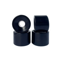 Roues de longboard en PU à double bascule de 70 mm, rebond de 80 %, 78A/75A, pour cruiser, dancer, downhill, drop board de haute qualité