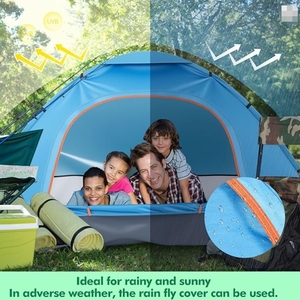 Tente de camping portable ultra-résistante à installation rapide en un clic <span class=keywords><strong>pour</strong></span> le camping, la randonnée et les activités en plein air - Product Image 3