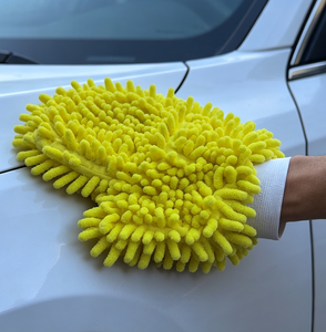 Kit de nettoyage <span class=keywords><strong>pour</strong></span> voiture et <span class=keywords><strong>vitres</strong></span> Greenwell Chenile, <span class=keywords><strong>gant</strong></span> de nettoyage, <span class=keywords><strong>gant</strong></span> de lavage - Product Image 6