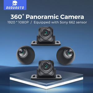 DUDUAUTO 360 °   Caméra panoramique 1080P AHD pour DUDUAUTO, vue avant, arrière, gauche, droite, accessoires de voiture pour <span class=keywords><strong>autoradio</strong></span> <span class=keywords><strong>Android</strong></span> - Product Image 2
