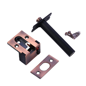 Loquet de porte dissimulé, chaîne de sécurité antivol, boucle à fermeture automatique en alliage de zinc, quincaillerie moderne pour chambre à coucher - Product Image 6