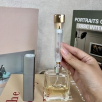 Atomiseur de parfum carré en métal rechargeable, flacon pulvérisateur de voyage, conteneur de parfum portable 5ml 8ml 10ml 15ml 20ml