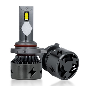 หลอดไฟหน้ารถมอเตอร์ไซค์ M16 65W LED 3570 ชิป ไดรเวอร์ในตัว 12V-60V หลอดไฟ LED สำหรับไฟหน้ารถยนต์ - Product Image 1