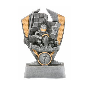 Trophée de <span class=keywords><strong>karting</strong></span> personnalisé WeiVista en résine, prix de course automobile, fabricant OEM - Product Image 1