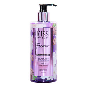 Gel Douche Parfumé Kiss My Body Fierce 380 ml – Lavant Corporel Hydratant : La Fusion Audacieuse de Café Énergisant et Fleur d'Oranger - Product Image 5