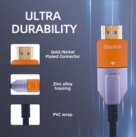 Vente en gros AOC HD 10m 50m 300m de long HDMI2.1 4k120Hz 8k60Hz câble 48Gbps câble vidéo câble à fibre optique pour mobile à TV ps5