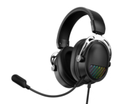 Headset Gaming RGB suara Surround 7.1, mikrofon dapat dilepas latensi rendah tahan air IPX4 1 tahun untuk PS4/PS5/Switch/PC DJ olahraga