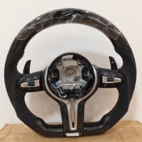 Volant en carbone LED personnalisé pour BMW F10 F20 F22 F30 F34 F82 E70 E82 E88 E90 E92 E93