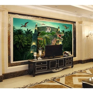 Papel pintado personalizado para sala de estar y dormitorio, película HD, Tiranosaurio Rex, <span class=keywords><strong>fondo</strong></span> impreso - Product Image 5