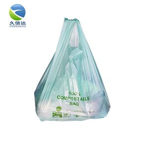 Medio ambiente reutilizable <span class=keywords><strong>abono</strong></span> de compras bolsa 100% biodegradable, bolsa de plástico - Product Image 5