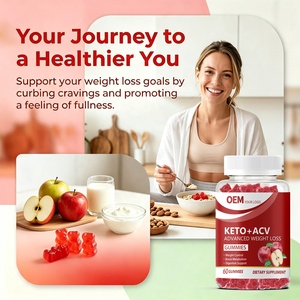 OEM Private Label Acv Keto Gummies Slim apple <b>Cider</b> Vinegar Fat burner Management Keto Gummies - Product Image 2