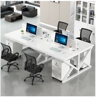 Meilleure Vente - Bureau d'Ordinateur pour Employés de Bureaux, Qualité Supérieure, Plateau Épais