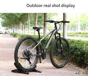 Supporto per Biciclette da Strada e Mountain Bike con Piedino Regolabile e Base per Uso Domestico e Ciclismo all'Aperto - Product Image 6