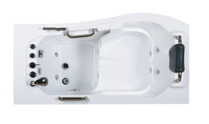 <span class=keywords><strong>Baignoire</strong></span> autoportante en acrylique blanc moderne à double accès (air hydro) <span class=keywords><strong>avec</strong></span> drain droit/<span class=keywords><strong>porte</strong></span> <span class=keywords><strong>pour</strong></span> hôtels et <span class=keywords><strong>personnes</strong></span> <span class=keywords><strong>âgées</strong></span> - Product Image 4