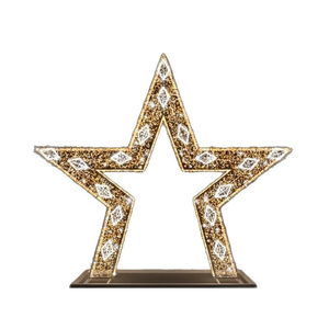 Vente chaude En Plein Air Motif Lumières <span class=keywords><strong>Géant</strong></span> Étoile À Cinq Branches Arche <span class=keywords><strong>Jardin</strong></span> Cour Décoration 3D Motif Lumière De Noël Décoratif - Product Image 6
