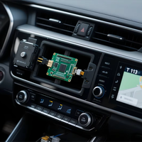Equipo de terminal de placa integrada para pantalla central en el vehículo Máquina de publicidad de video CarPlay CVBS Cámara RTSP Streaming