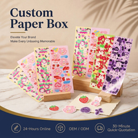 Pegatinas impresas en color personalizadas de PVC ecológicas de alto autoadhesivo, etiquetas de dibujos animados troqueladas para cosméticos, velas, marcos de fotos