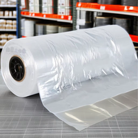 Housse de costume en plastique PE personnalisable, sac à vêtements thermosoudé pour l'emballage des vêtements en blanchisserie