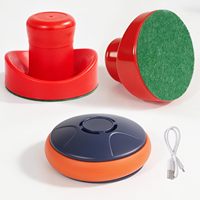 Pousseurs et disques de hockey sur air en plastique GRGM GT24009 |   Ensemble d'accessoires de remplacement pour poignées de but et palettes de jeux d'intérieur pour tables de jeu
