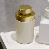 Bouteille pompe en plastique de 500 ml pour savon liquide moussant pour les mains, shampoing