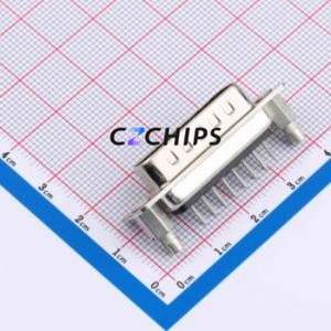 X0215WT17B7 D-Sub/VGA Connector Through hole Component (THT) Connector Standard D-Sub Male 15P Through Hole - Product Image 2