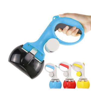 Chất Thải Vật Nuôi Xẻng Công Cụ Làm Sạch 2 Trong 1 Xách Tay Dog Cat Pooper Scooper Vật Nuôi Nhặt Pet Poop Mà Không Có Mớ - Product Image 1