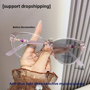 Gafas graduadas con bloqueo de luz azul fotocromática, logotipo personalizado, venta al por mayor <span class=keywords><strong>para</strong></span> hombres y mujeres, visión clara - Product Image 6