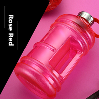 Bouteille en plastique transparent 2l, de grande capacité, avec carafe à eau, pour la gymnastique, 300 ml
