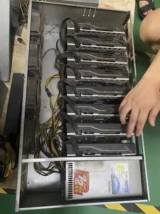 Tarjetas Gráficas para PC de Escritorio de 8 Tarjetas, Caja para Servidor de 12 GPU, Conjunto <span class=keywords><strong>Completo</strong></span> con RX 580 de 8 GB para GPU - Product Image 5