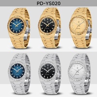 PAGANI DESIGN – montre à Quartz Ultra-fine pour hommes, série 222, en acier inoxydable saphir, étanche, PDYS020, 7mm
